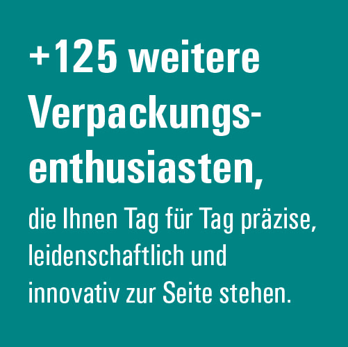 +125 weitere Verpackungsenthusiasten