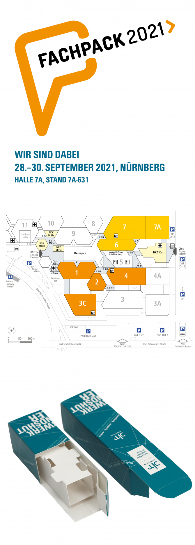 Fachpack 2021 in Nürnberg – wir sind dabei!